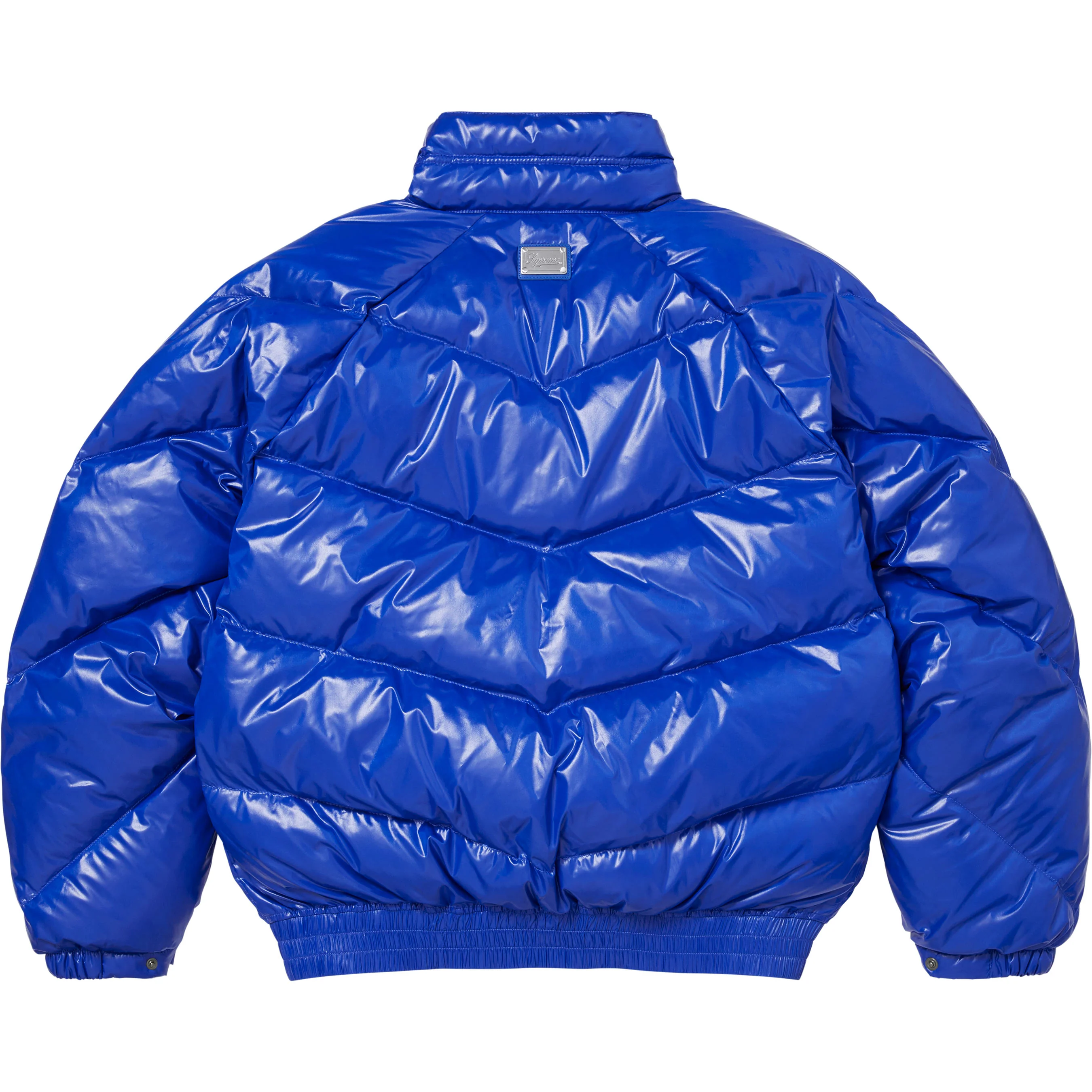 Supreme®/Schott® Glossy Lightweight Down Puffer Jacket view 6